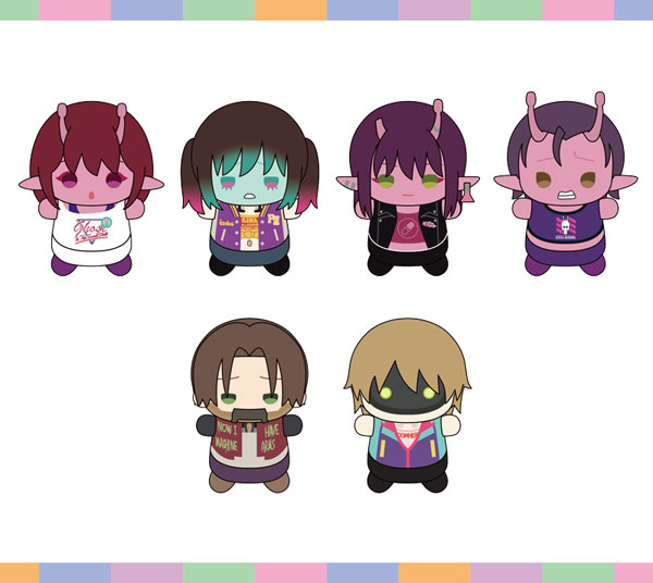 SK-Japan MochiMochi Mascot Tacchi Milky Subway: The Galactic Limited Express 6Pack BOX imagen 1