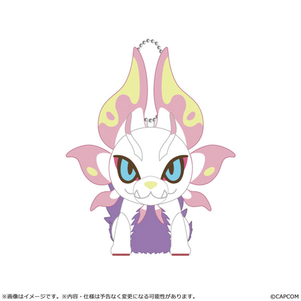 Capcom Monster Hunter MonDefo Mascot Keychain Mizutsune