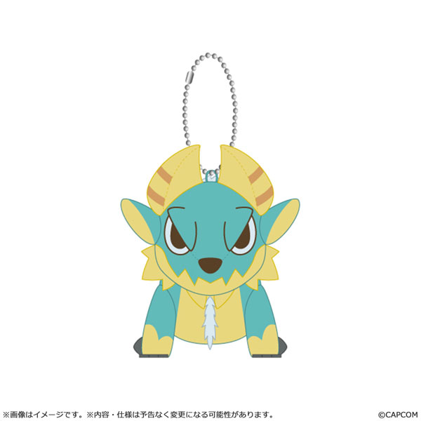Capcom Monster Hunter MonDefo Mascot Keychain Zinogre