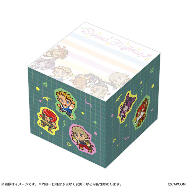 Capcom Street Fighter 6 Block Memo Chibi Style