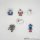 Square Enix UNDERTALE แม่เหล็กมาสคอต คอลเลกชัน 6 กล่อง BOX รูปภาพ 2