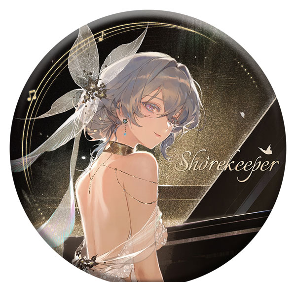 KURO GAMES [Exclusive Sale] Wuthering Waves All That Resonates Themed Reflective Tin Badge Shorekeeper