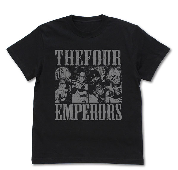COSPA ONE PIECE Four Emperors T-shirt /BLACK-S Bild 1