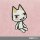 COSPA Doko Demo Issho Toro Embroidery Hand Towel /BABY PINK gambar 5