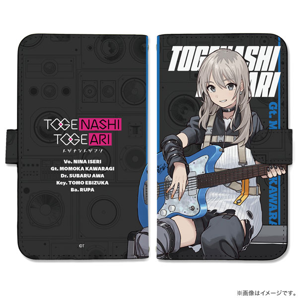 COSPA Girls Band Cry Momoka Kawaragi Book-style Smartphone Case L