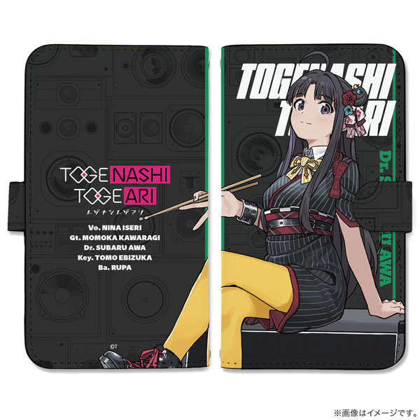 COSPA Girls Band Cry Subaru Awa Book-style Smartphone Case LL