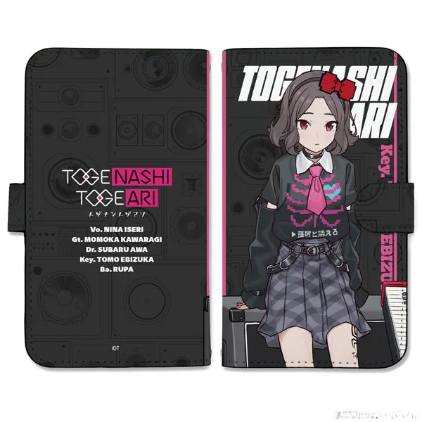 COSPA Girls Band Cry Tomo Ebizuka Book-style Smartphone Case L image 1