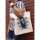 COSPA TV Anime "Chitose Is in the Ramune Bottle" Yua Uchida Large Tote Bag /NATURAL รูปภาพ 2