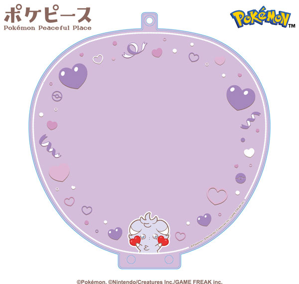 Ensky Pokepeace Handheld Fan Case (5) Espurr รูปภาพ 1