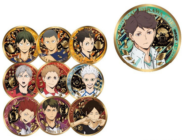Tenyo Haikyuu!! Gold Badge Vol.2 10Pack BOX