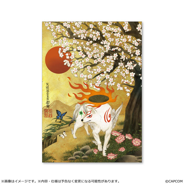 Capcom Okami 20th Anniversary Reproduction Art Project B2 Poster -From Kenichiro Yoshimura's Okami 11th Anniversary- 图片 1