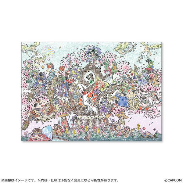 Capcom Okami 20th Anniversary Reproduction Art Project B2 Poster -By Mari Shimazaki From Okami 12th Anniversary- imagen 1