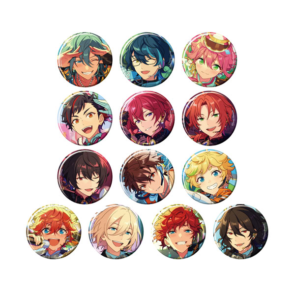 pattythree Ensemble Stars!! Collection Tin Badge [2026 Apr.] -Idol Side- 13Pack BOX