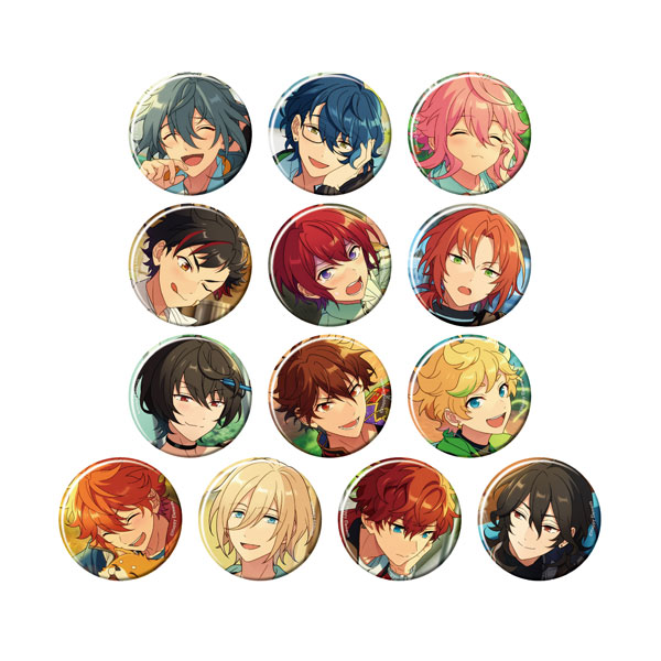 pattythree Ensemble Stars!! Collection Tin Badge [2026 Apr.] -Casual Side- 13Pack BOX