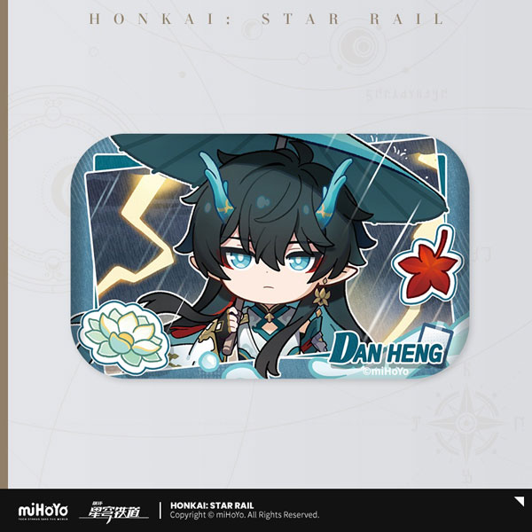 miHoYo Honkai: Star Rail Pom-Pom's Photo Album Series Tin Badge Dan Heng / Imbibitor Lunae