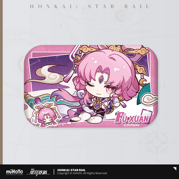 miHoYo Honkai: Star Rail Pom-Pom's Photo Album Series Tin Badge Fu Xuan
