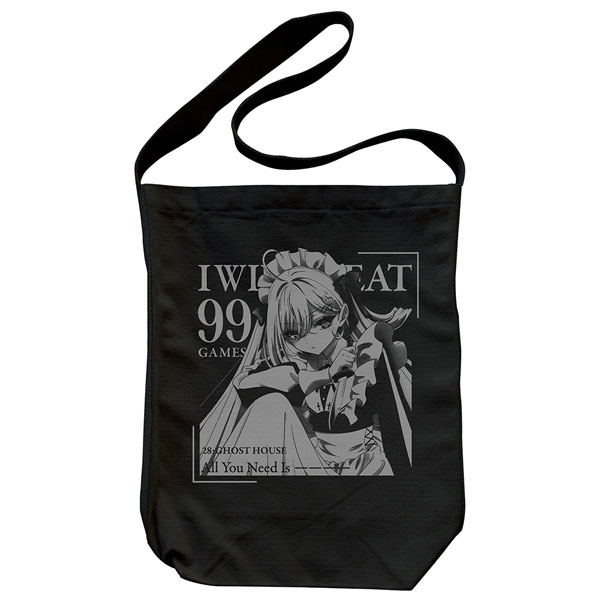 COSPA Playing Death Games to Put Food on the Table Yuki Ghost House Shoulder Tote Bag /BLACK