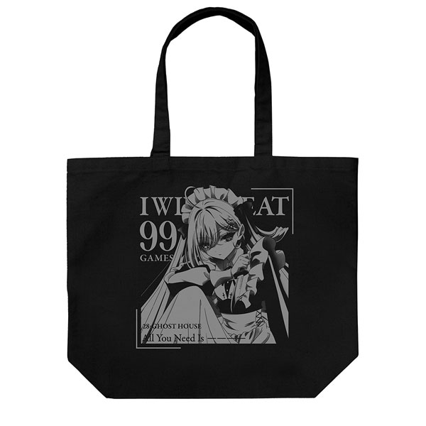 COSPA Playing Death Games to Put Food on the Table Yuki Ghost House Large Tote Bag /BLACK