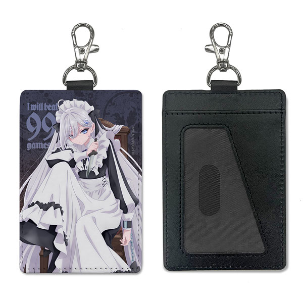 COSPA Playing Death Games to Put Food on the Table Yuki Ghost House Pass Case (w/Swivel Snap Hook)