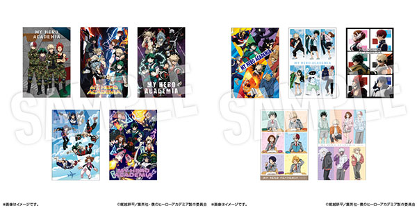 YTE My Hero Academia Postcard Set A Anime 10th Anniversary Revival