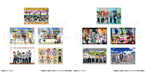 YTE My Hero Academia Postcard Set B Anime 10th Anniversary Revival