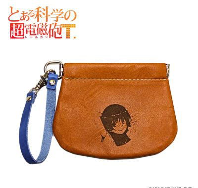 H&A Toaru Kagaku no Railgun T Spring Closure Leather Accessory Case Ruiko Saten รูปภาพ 1