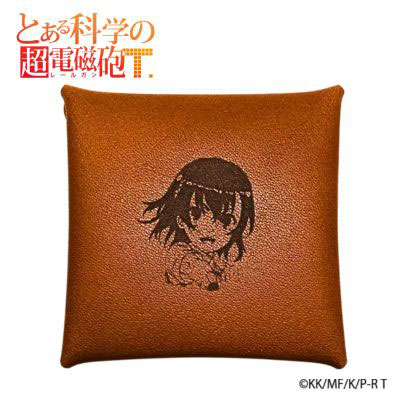 H&A Toaru Kagaku no Railgun T Leather Coin Case Mikoto Misaka image 1