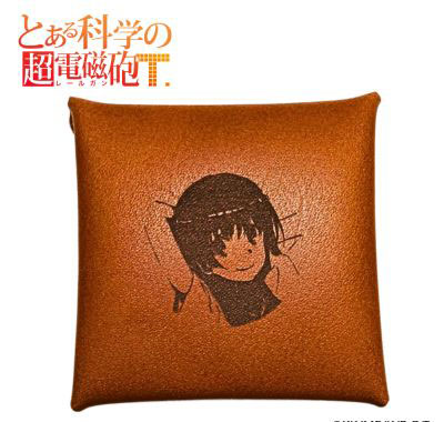 H&A Toaru Kagaku no Railgun T Leather Coin Case Ruiko Saten Bild 1