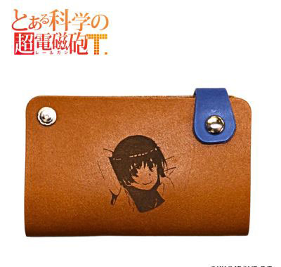 H&A Toaru Kagaku no Railgun T Leather Slide Card Case Ruiko Saten Bild 1