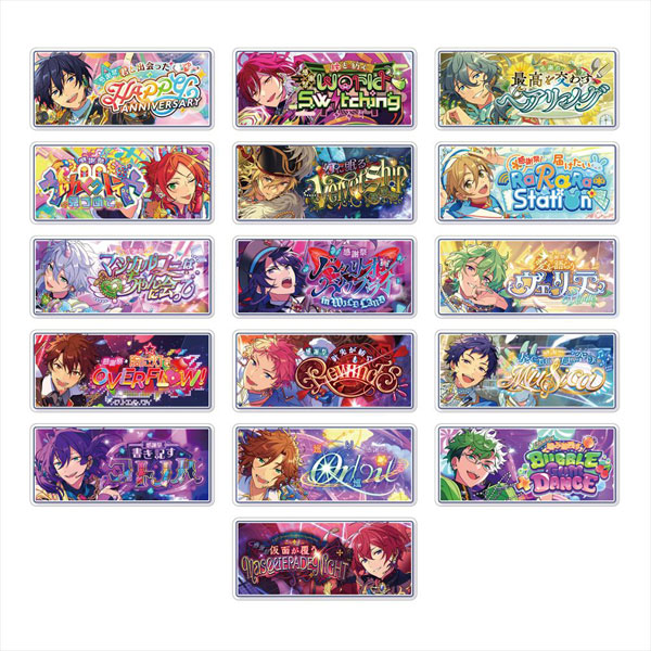 pattythree Ensemble Stars!! Bright me up!! Banner Badge Collection SPOTLIGHT2025 ver. 16Pack BOX