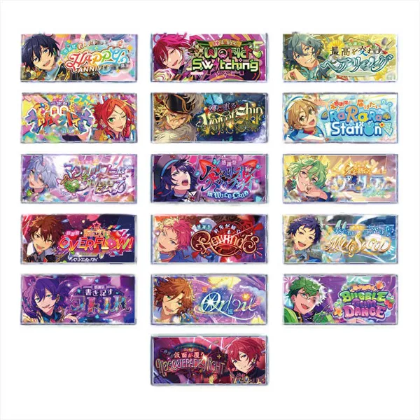 pattythree Ensemble Stars!! Bright me up!! Banner Badge Collection SPOTLIGHT2025 ver. 16Pack BOX image 1