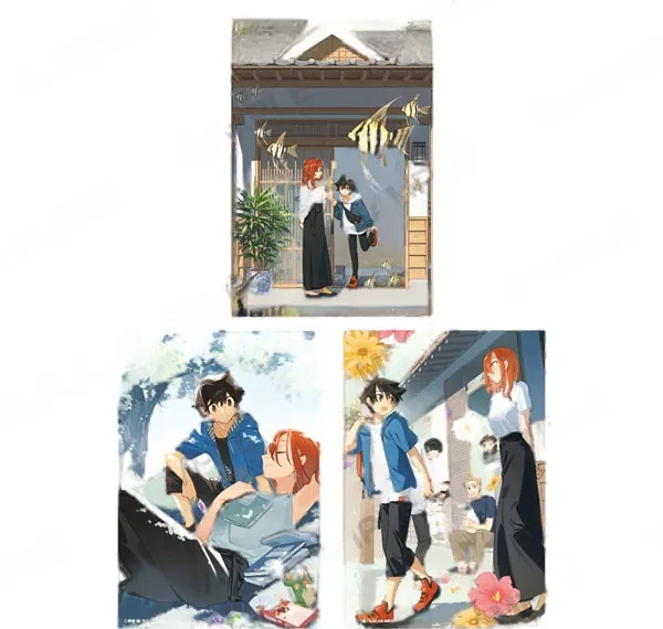 KADOKAWA Nio Nakatani POP UP SHOP Illustration Card Set - God Bless the Mistaken รูปภาพ 1