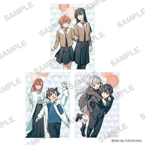 KADOKAWA Nio Nakatani POP UP SHOP Illustration Card Set Newly Drawn Illustration
