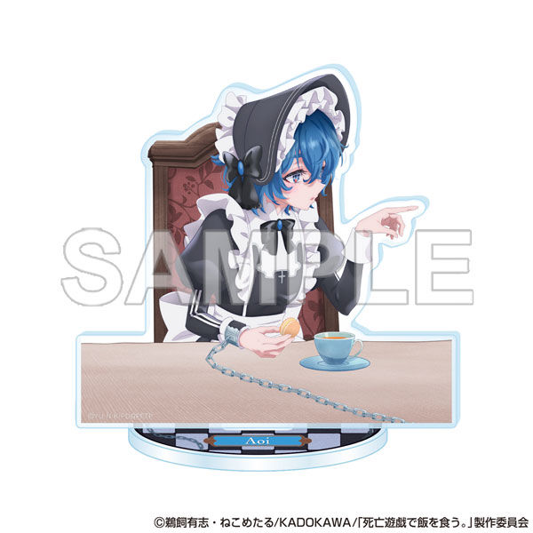 KADOKAWA SHIBOYUGI: Playing Death Games to Put Food on the Table Acrylic Stand - Aoi (Ghost House)