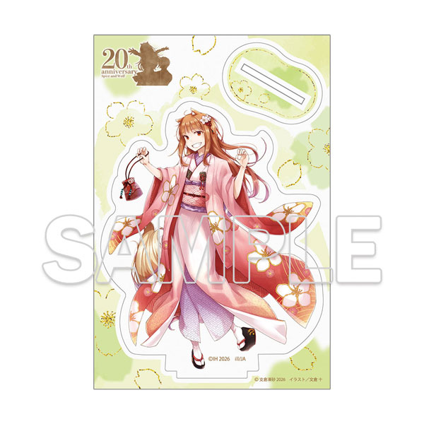 KADOKAWA Spice and Wolf Light Novel Series 20th Anniversary Acrylic Figure - Kimono Ver.