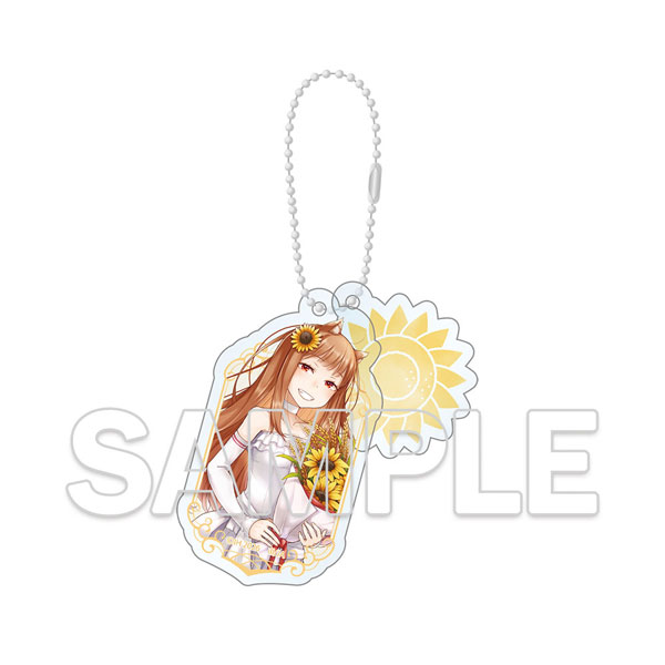 KADOKAWA Spice and Wolf Light Novel Series 20th Anniversary Acrylic Keychain - Bride Ver.