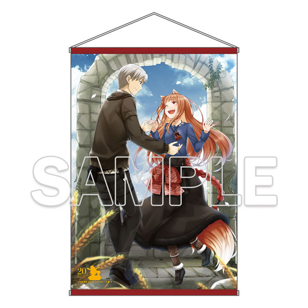 KADOKAWA Spice and Wolf Light Novel Series 20th Anniversary B2-sized Tapestry Key Visual