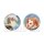 KADOKAWA Spice and Wolf Light Novel Series 20th Anniversary Two Tin Badge Set Key Visual imagen 2