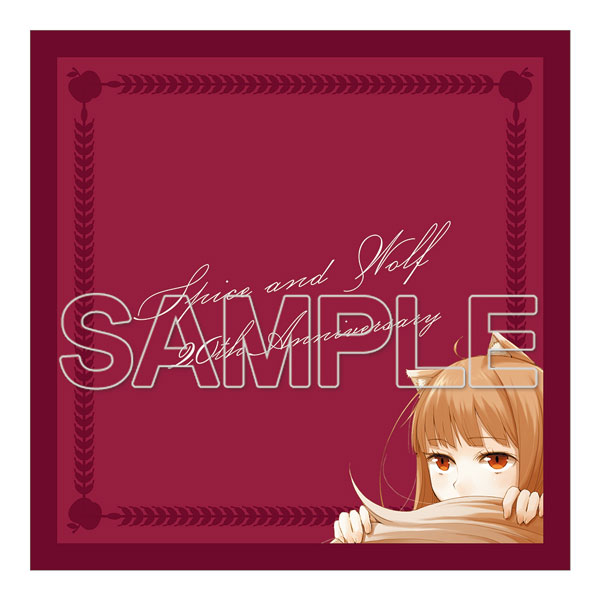 KADOKAWA Spice and Wolf Light Novel Series 20th Anniversary Mini Towel A