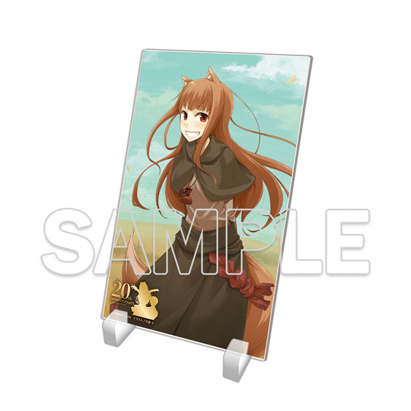 KADOKAWA Spice and Wolf Light Novel Series 20th Anniversary Acrylic Plate C
