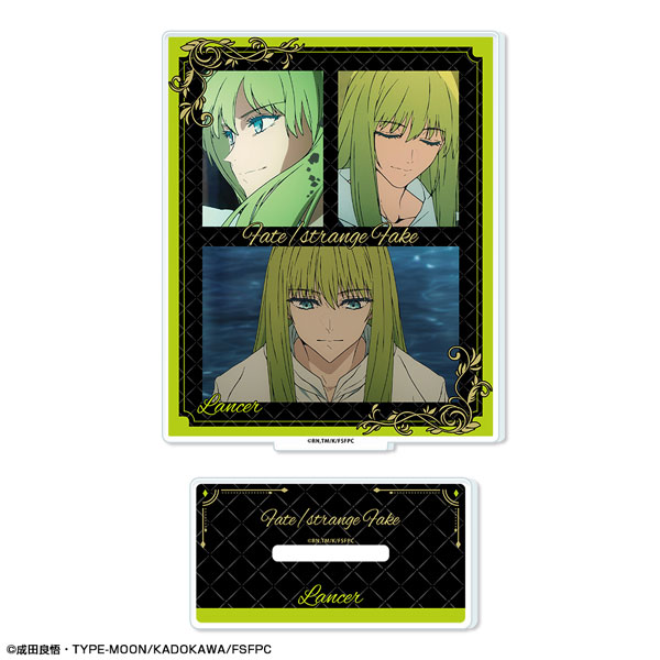 License Agent TV Anime "Fate/strange Fake" Acrylic Stand Design 05 (Lancer) รูปภาพ 1