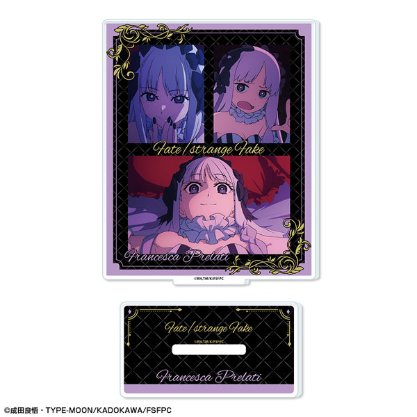 License Agent TV Anime "Fate/strange Fake" Acrylic Stand Design 09 (Francesca Prelati)