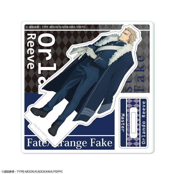 License Agent TV Anime "Fate/strange Fake" Acrylic Stand Little Ver.2 Design 02 (Orlando Reeve)