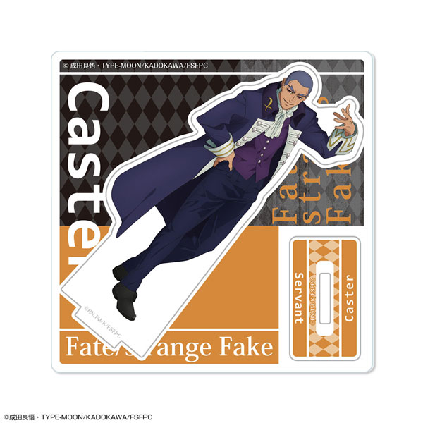 License Agent TV Anime "Fate/strange Fake" Acrylic Stand Little Ver.2 Design 03 (Caster) รูปภาพ 1