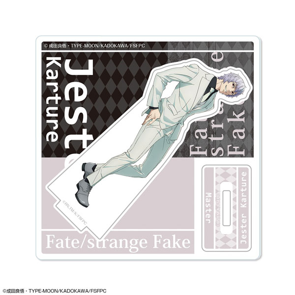 License Agent TV Anime "Fate/strange Fake" Acrylic Stand Little Ver.2 Design 04 (Jester Karture) gambar 1