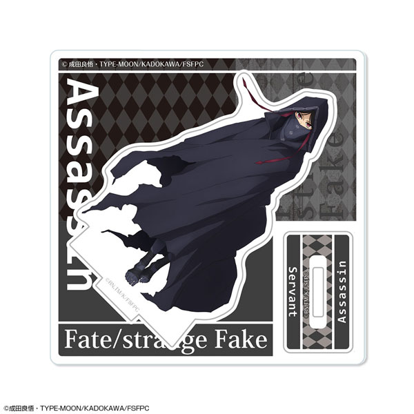 License Agent TV Anime "Fate/strange Fake" Acrylic Stand Little Ver.2 Design 05 (Assassin)
