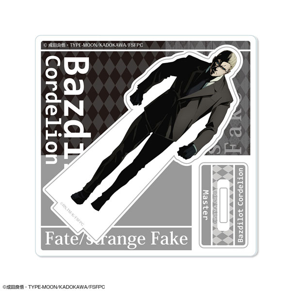 License Agent TV Anime "Fate/strange Fake" Acrylic Stand Little Ver.2 Design 06 (Bazdilot Cordelion) รูปภาพ 1