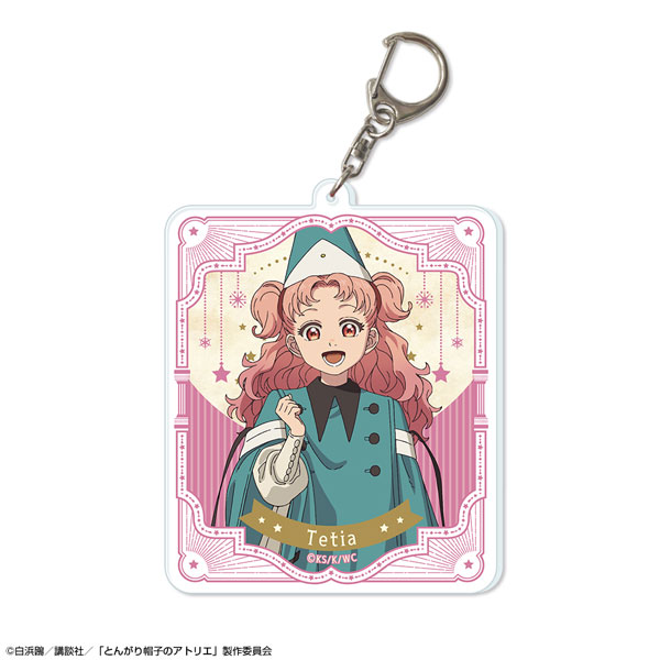 License Agent TV Anime "Witch Hat Atelier" Big Acrylic Keychain Design 04 (Tetia) 圖片 1