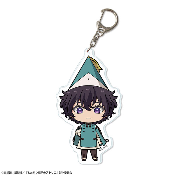 License Agent TV Anime "Witch Hat Atelier" Big Acrylic Keychain Design 09 (Agott / Chibi Chara)