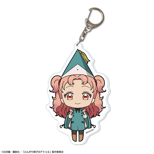 License Agent TV Anime "Witch Hat Atelier" Big Acrylic Keychain Design 10 (Tetia / Chibi Chara)